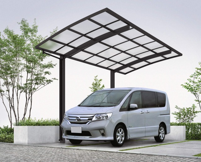 ↑レイナポートグラン 基本セット5127L 屋根ふき材ポリカ (トーメイマット B7_商品単体外観_XCB71023C