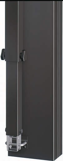 ↑スタンダードカーポートグランシリーズ共通 着脱式サポート収納金具下部 B7_B7カームブラック_XCXX0152