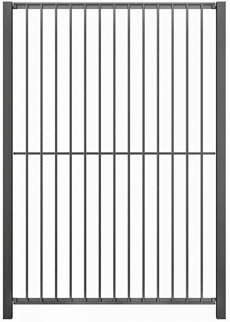 ↑シャローネ フェンス SM01型 間仕切柱 T180_商品単体外観_XFOA0484A